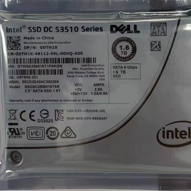 Твердотельный накопитель S3510 800 ГБ