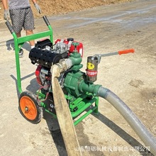 柴油动力150高扬程高压灌溉水泵 卷盘喷灌机滴灌带专用高压水泵