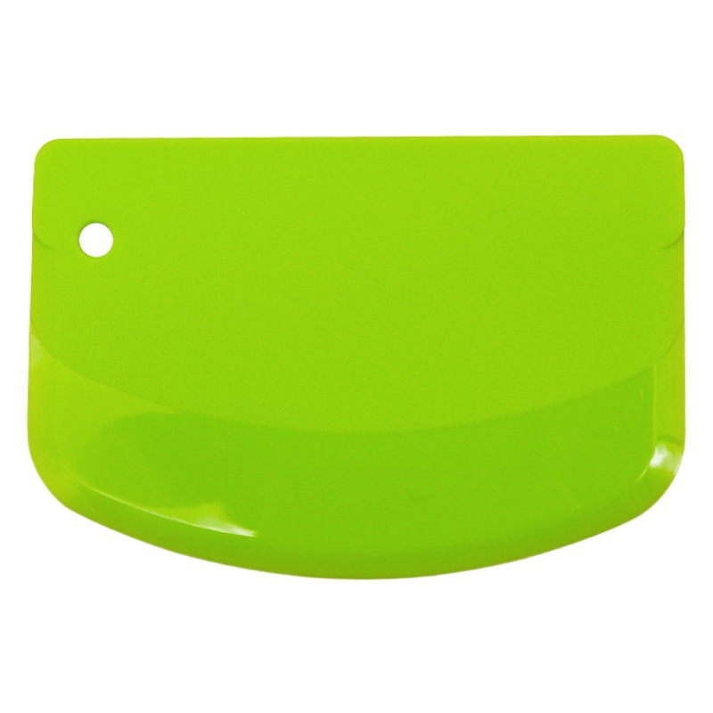 Cross-Border Amazon Plastic Dough Cutter Baking Flour Cutting Cream Scraper Thickened Dough Scraper Cutter Food Inspection