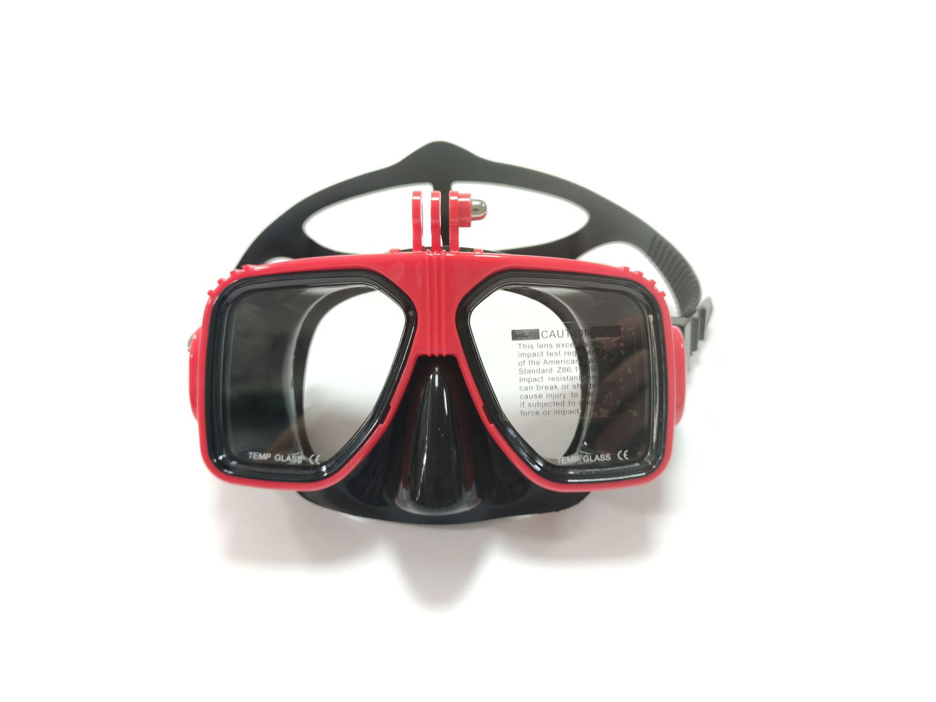 150-1 soporte marco rojo Negro