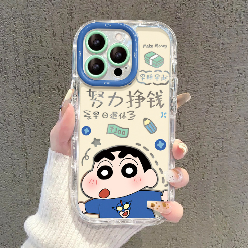 Couple's new mobile phone case for Apple 16 15promax mirror cream shell 14 cute anti-fall 13 high-end feeling