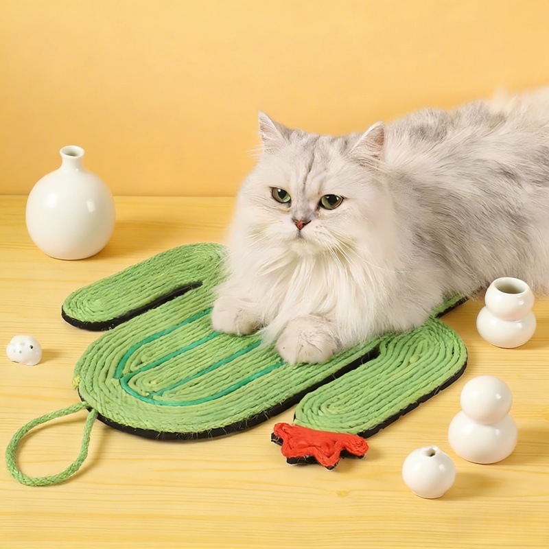 Juguetes de agarre para gatos auto-hi, pegado de seda, juguetes para gatos, aguacate resistente al arañazo, almohadilla de agarre para gatos, juguetes para gatos