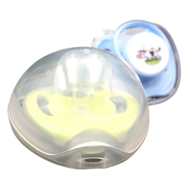 Коробка для хранения пустышка Детская силиконовая соска коробка портативная пылезащитная коробка для хранения пластиковая коробка оптом