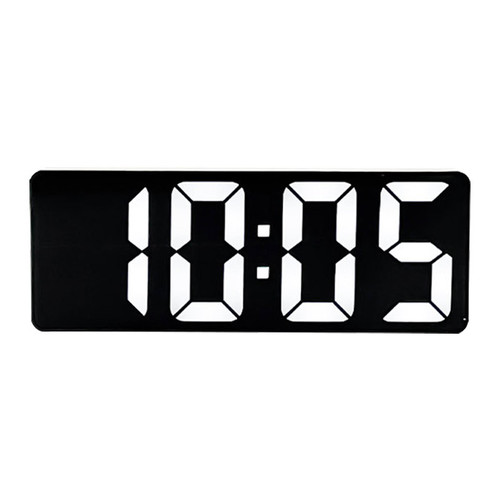 Luminous mirror clock dormitory desktop LED electronic clock ins style digital display electronic alarm clock desktop ornaments