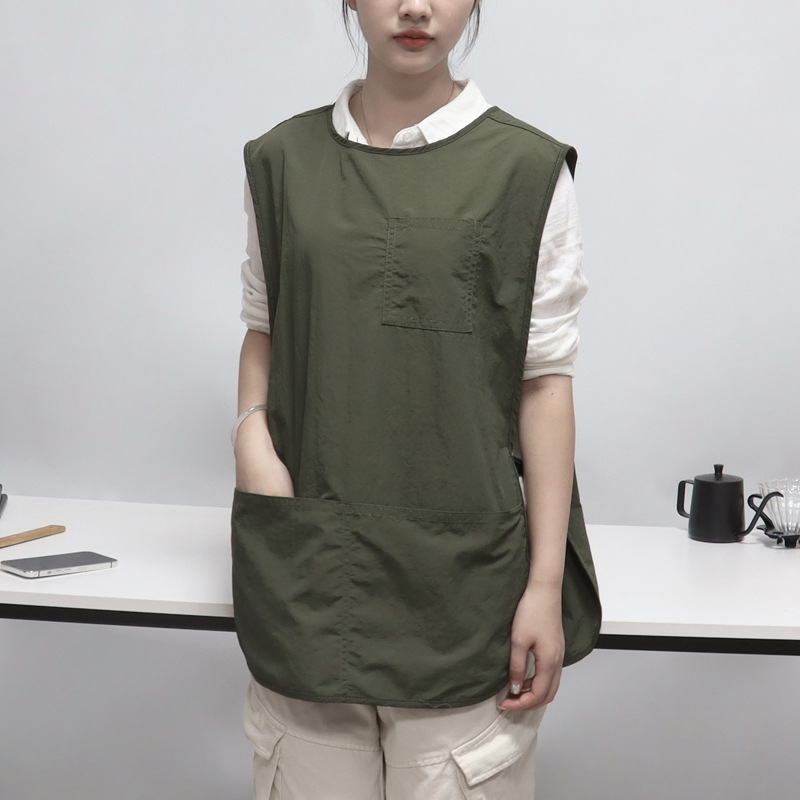 Chaleco verde militar f007