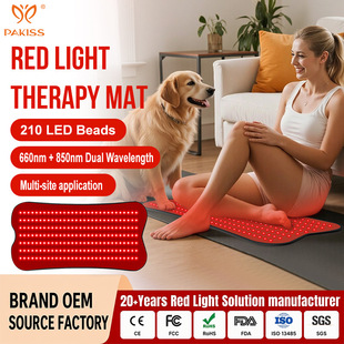Factory Direct  210 LED Red Light Therapy Mat with 660nm&850