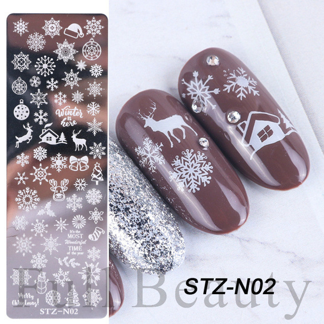 国境を越えたネイルアート鋼板ツール草花蝶薔薇小清新ネイルステンレス鋼板プリントnail|undefined