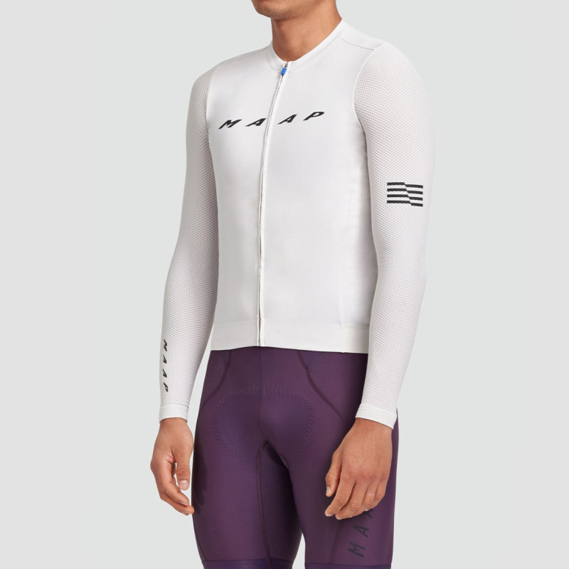 Maap Evade Pro Base Jersey 2.0 Men's and Women's Competition Version Long-Sleeved Cycling Jersey Is Soft and Breathable Maap Evade Pro Base Jersey 2.0 Men's and Women's Competition Version Long-Sleeved Cycling Jersey Is Soft and Breathable