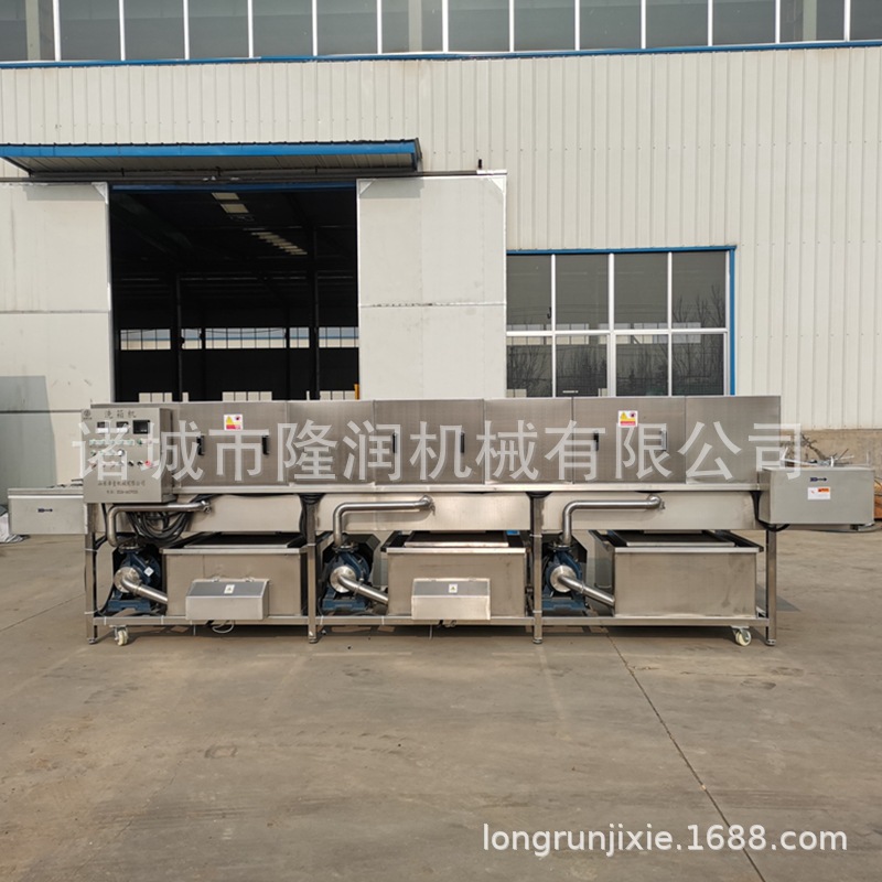 厂家供应周转筐洗筐机 高压喷淋去油污塑料周转筐清洗机 连续式