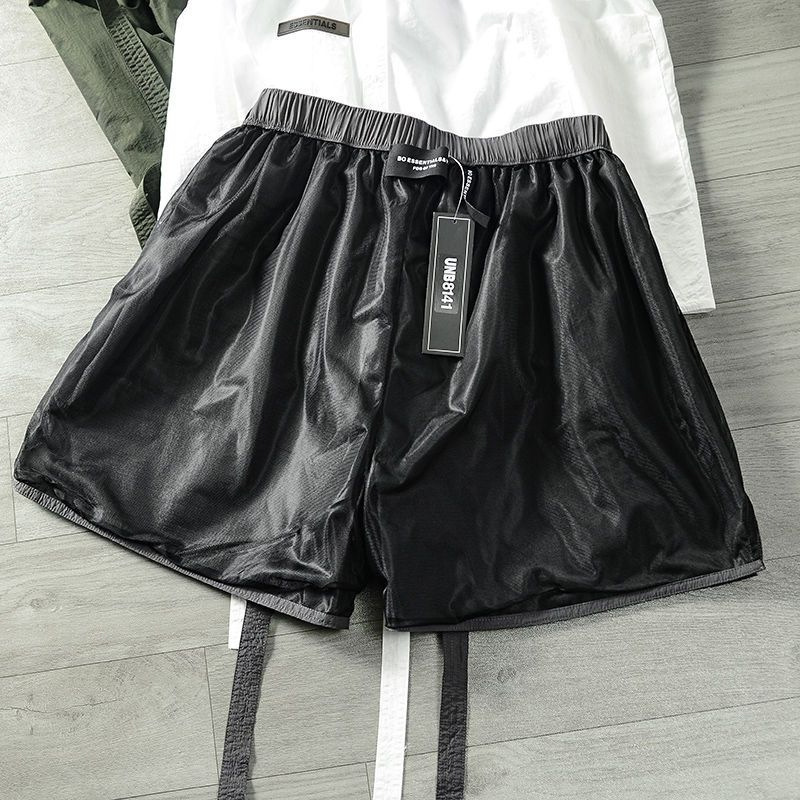 Solid nylon Japanese sports beach shorts