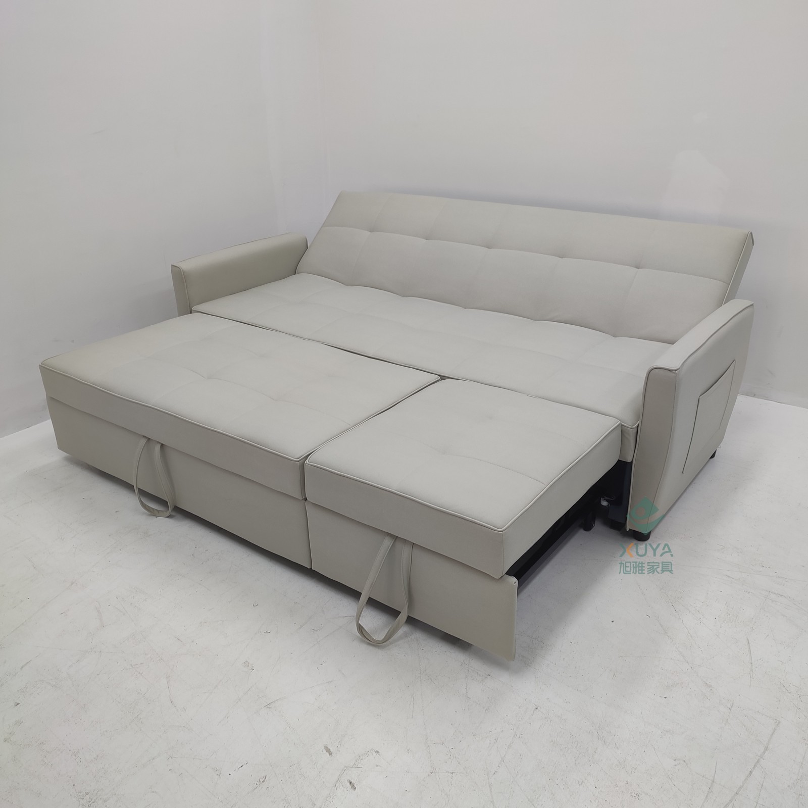 Sofá cama moderna y simple doble propósito plegable tipo casa pequeña sofá cama multifuncional