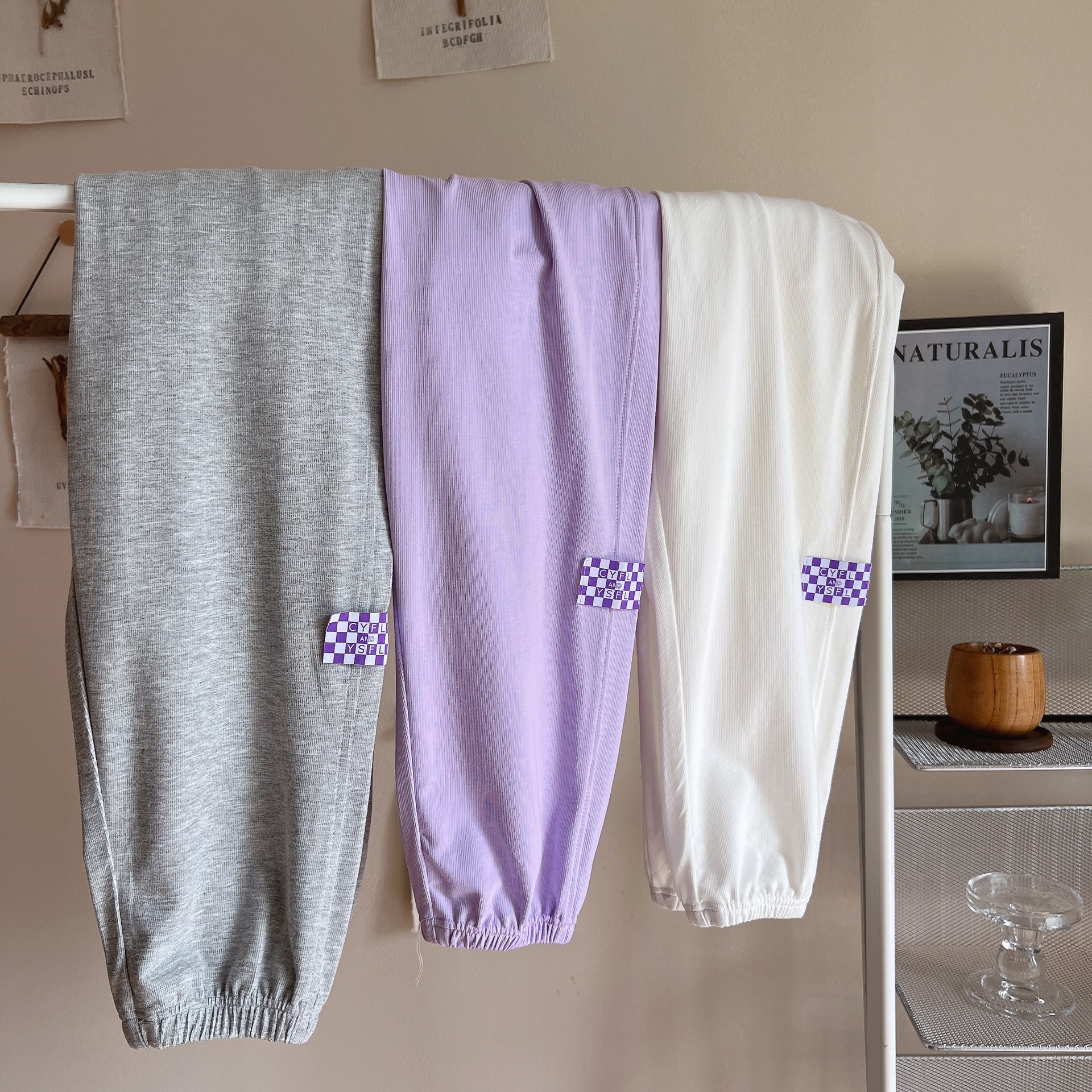 夏季新款儿童防蚊裤纯棉透气宽松中大童潮流外穿女童运动裤束脚|ms