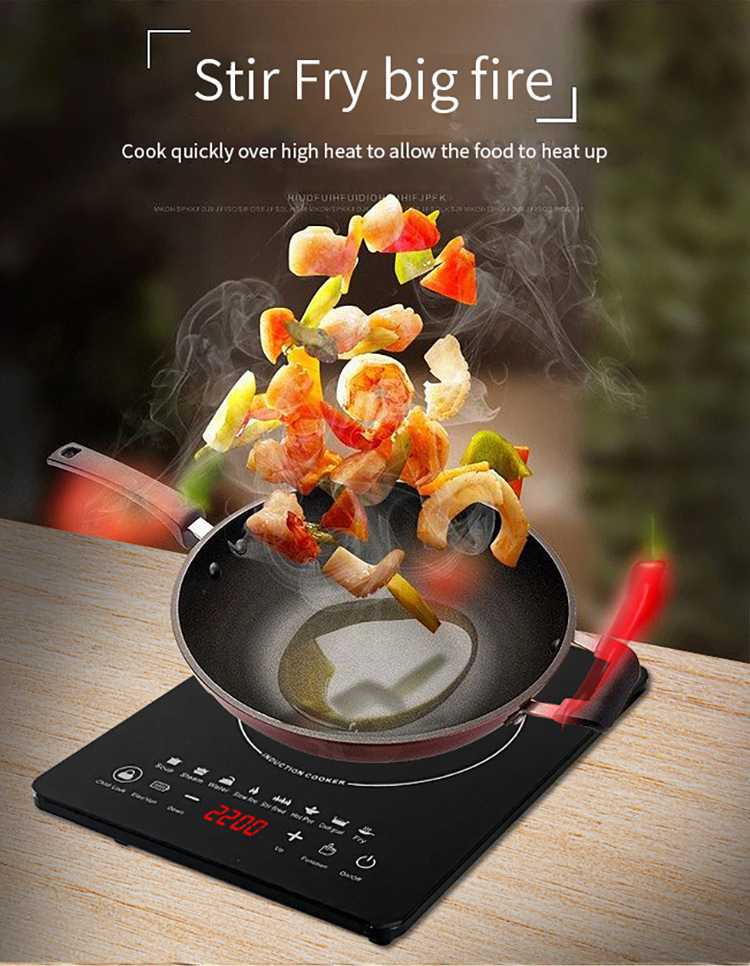 Household Cooker With Smart Touch Panel, High-power Induction Cooker, Multi-functional_voghion.com