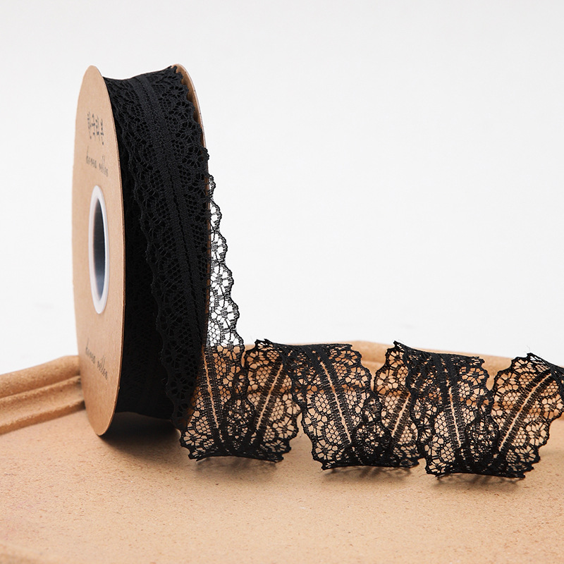 Envases de flores de color sólido de 3cm Cinta de encaje Floristería al por mayor Floristería Envases de flores Material de cinta de embalaje de ramo de bricolaje