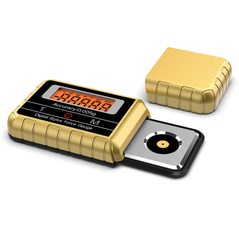 Vinyl Record Needle Pressure Meter 100G*0.005G Digital Scale Small Mini Jewelry Scale 0.005g Carat Scale