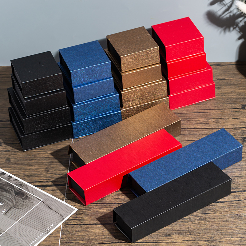 盒珠宝首饰盒饰品包装盒子戒指耳环吊坠项链手镯收纳礼盒批发