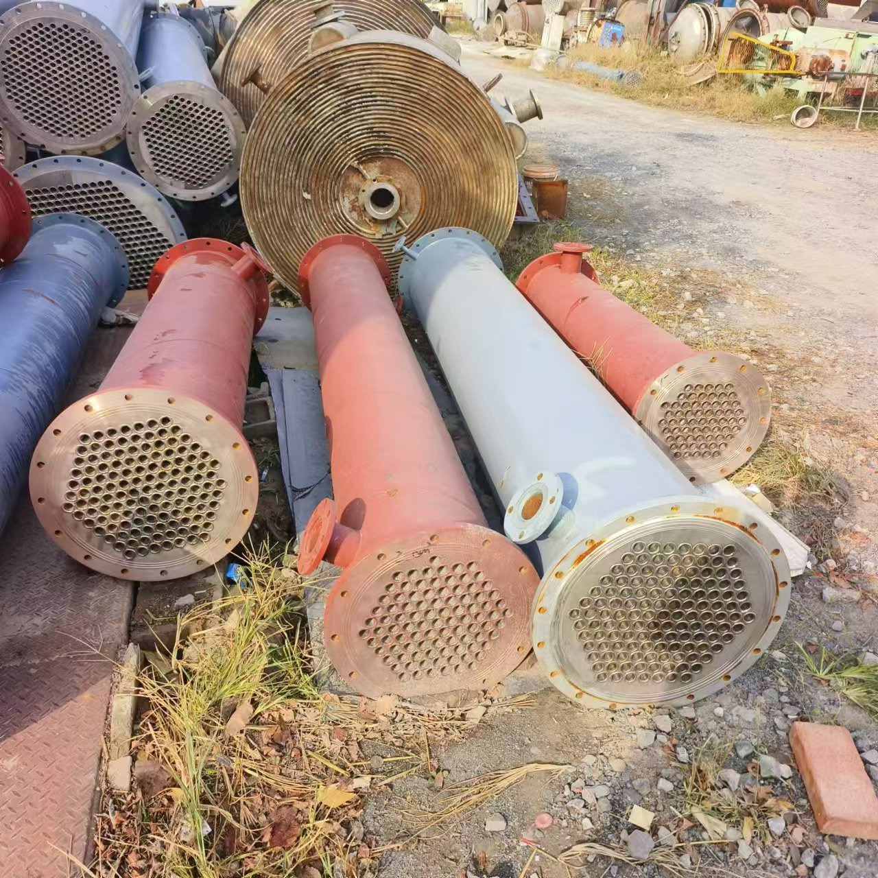 出售304不锈钢10-200平方冷凝器二手列管换热器 不锈钢冷凝器