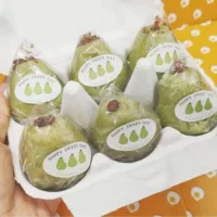 Подарочная коробка для торта с ананасом, упаковка для печенья, подарочная коробка для яиц из 6 предметов, экологически чистая деградационная целлюлоза для яиц