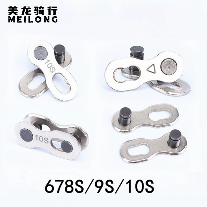 Цепь для горного велосипеда с волшебной пряжкой 8S/9/10/24/27/30 скоростная односкоростная цепь Быстроразъемная пряжка