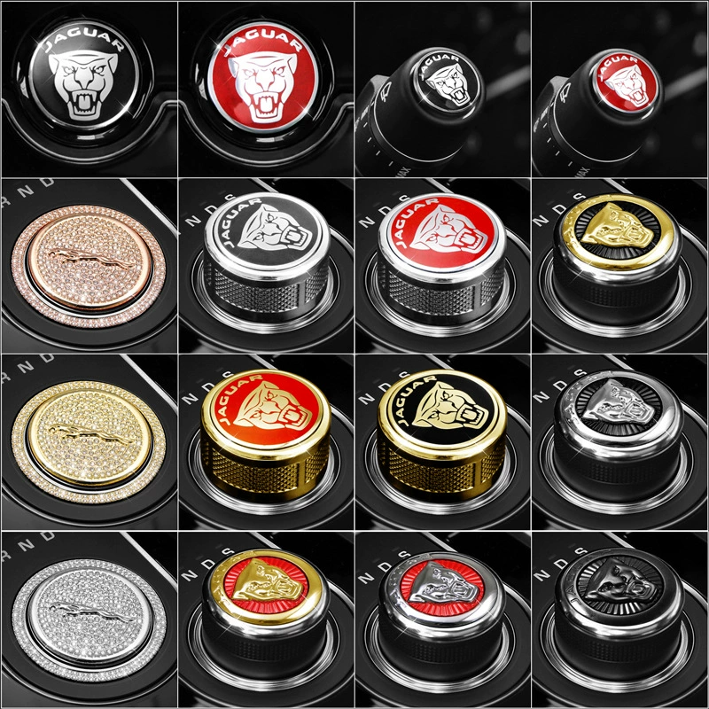 Подходит для Jaguar XF XE XJL XJ F-PACE XFL Интерьер модификации центрального управления переключением передач крышка ручки