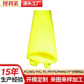 定制汽车配件TPU密封胶条 阻燃TPV排管 TPU 弹性封边条加工