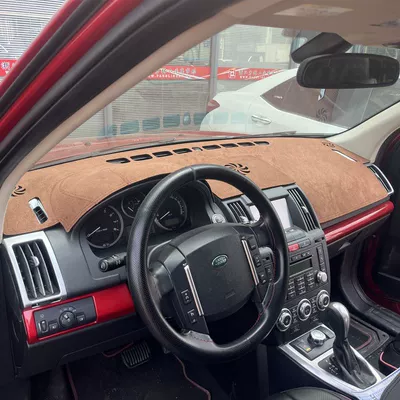 Suitable for Land Rover Freelander Günəş əleyhinə siperlik - freelander-2-suede-style-brown-see-details