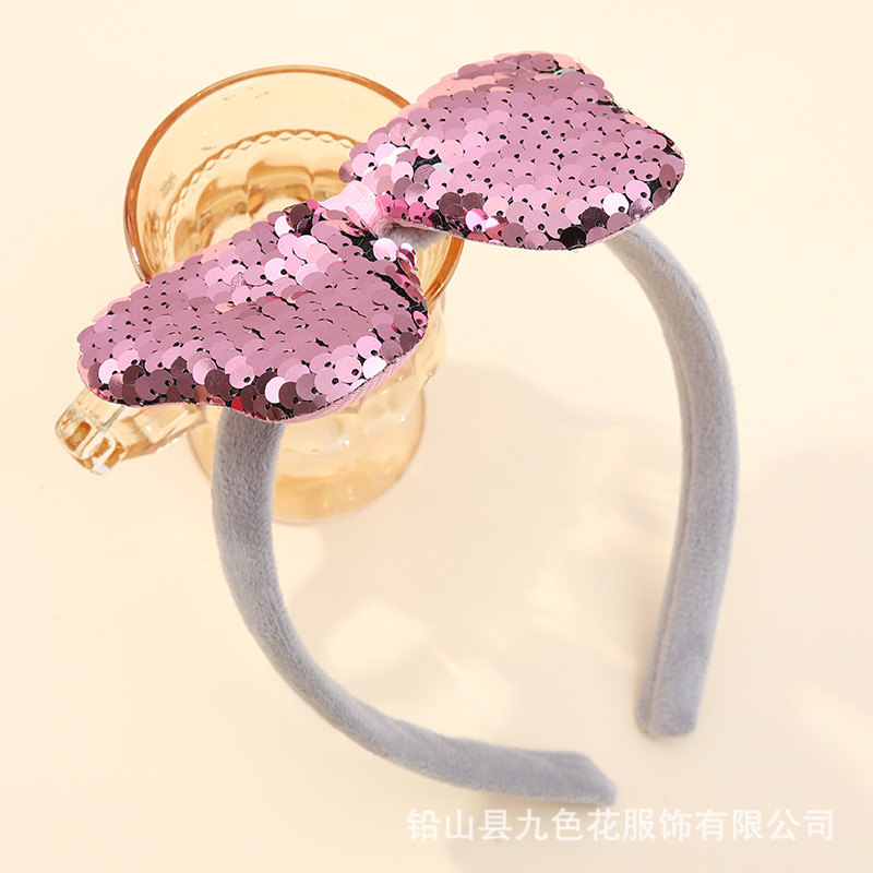 Europa y los Estados Unidos creativos arco de sequillas hebilla de cabello de la fiesta de la mujer Mickey hebilla de cabello para niños adornamientos de Navidad de la calle