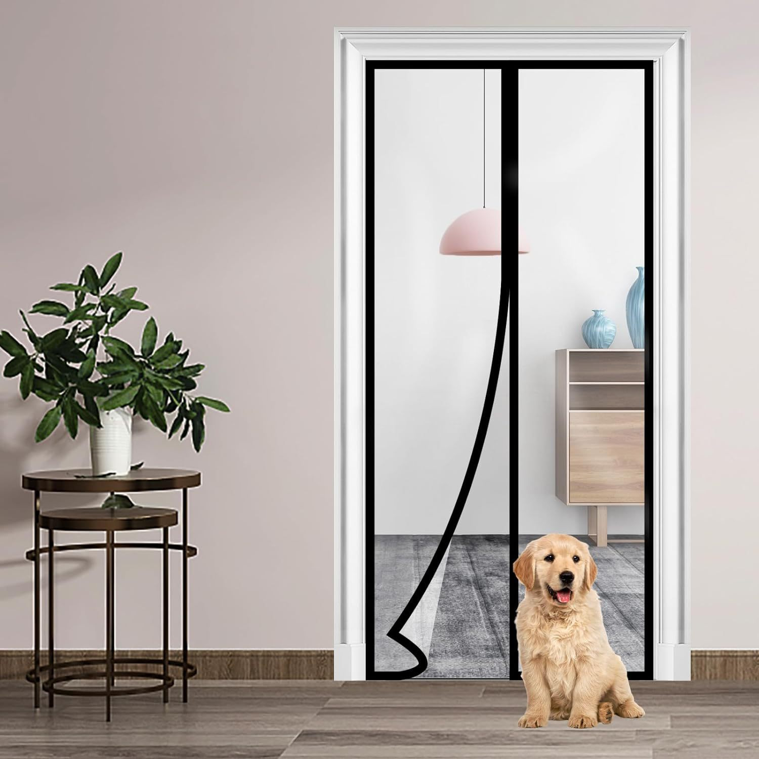 Air Conditioner Door Curtain, Transparent, Anti-Cold Air Leakage, Tpu Insulation Partition Curtain, Magnetic Suction, Winter Windproof, Warm, No Drilling Required, Saves Electricity