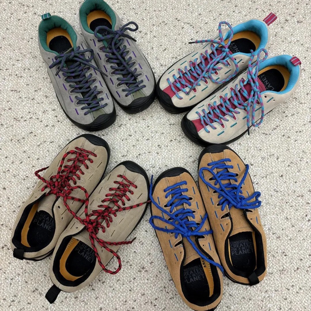 Keen Casual Shoes, Outdoor Shoes, Suede Leather Low-Cut Camping Outdoor Hiking Shoes, Wear-Resistant and Non-Slip