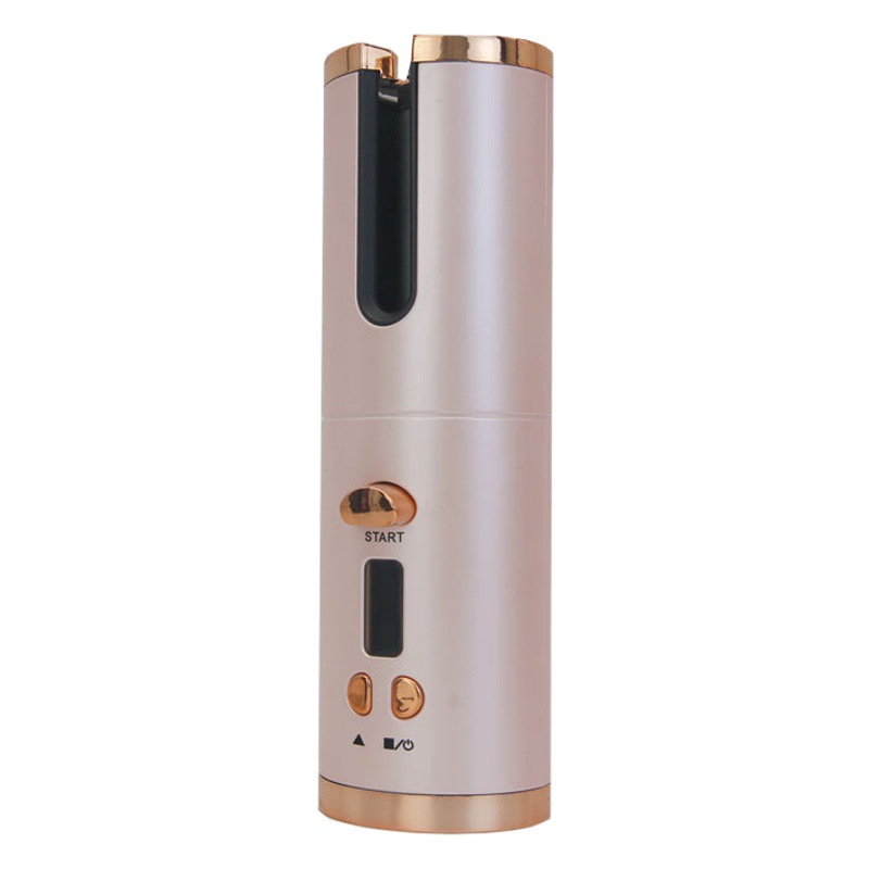 FUENTE de suministro directo de fábrica LCD de carga inalámbrica portátil inteligente hogar pequeño mini rizador de pelo