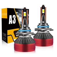 A3 汽车led前大灯 led汽车灯泡配件 跨境美国海外仓分销一件代发