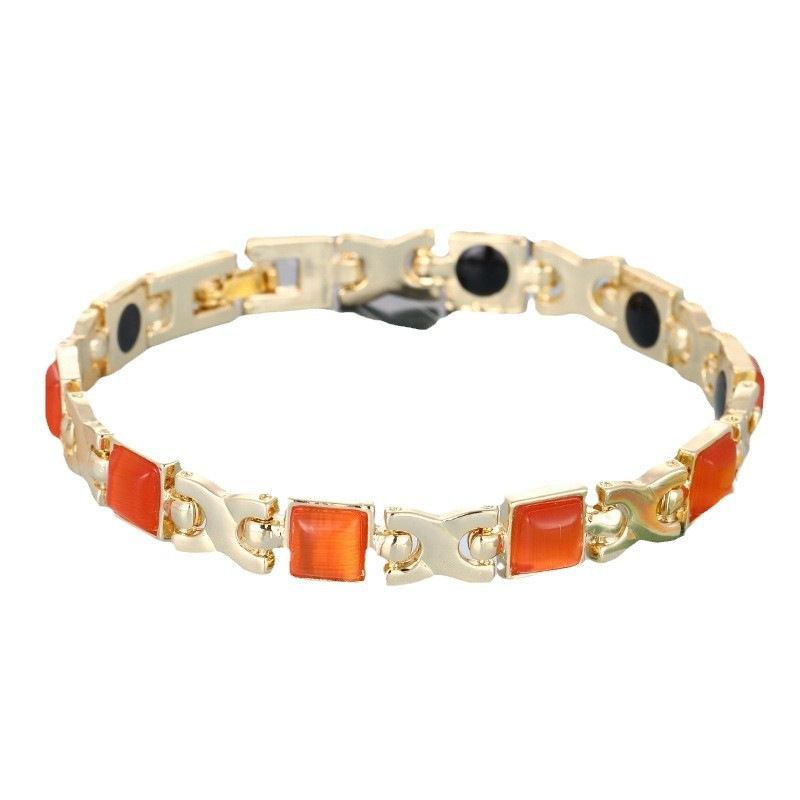 Venta de números, moda transfronteriza europea y americana, joyería de joyería de ópalo de imitación, pulsera de mujer versátil de alta gama image 5