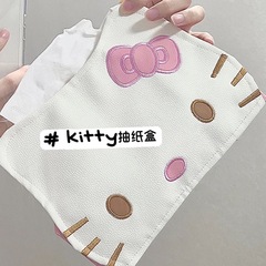 小紅書風の猫型ティッシュボックス、リビングやバスルームに、インスタ映えする可愛いティッシュケース、女の子のデスクや寝室に。