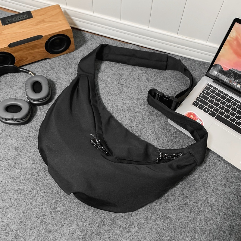 Trendy Crossbody Bag for Women, Japanese-Style Workwear Casual Shoulder Bag, Waterproof Large Capacity Unisex Student Class Dumpling Bag for Men Trendy Crossbody Bag for Women, Japanese-Style Workwear Casual Shoulder Bag, Waterproof Large Capacity Unisex Student Class Dumpling Bag for Men