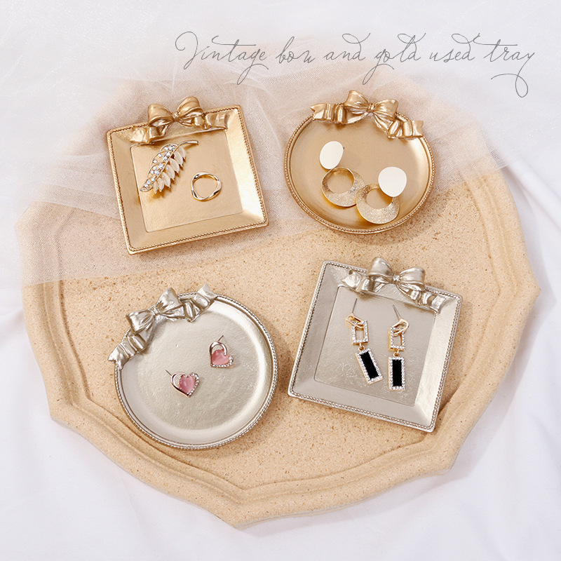 Retro Tray Nordic Decorative Shooting Cyber Celebrity Artifact Photography Ornaments Small Ornaments Pose Instagram Style Photography Props