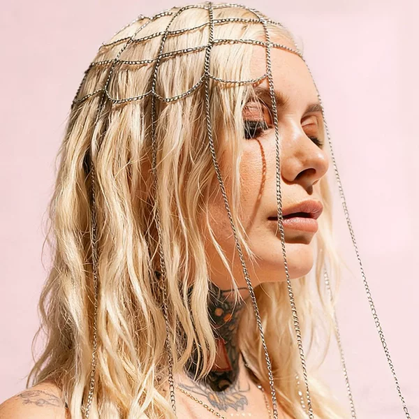 Cross-Border New Product Metal Chain Tassel Hair Chain European and American Ethnic Style Simple and Unique Hair Accessory Hair Chain