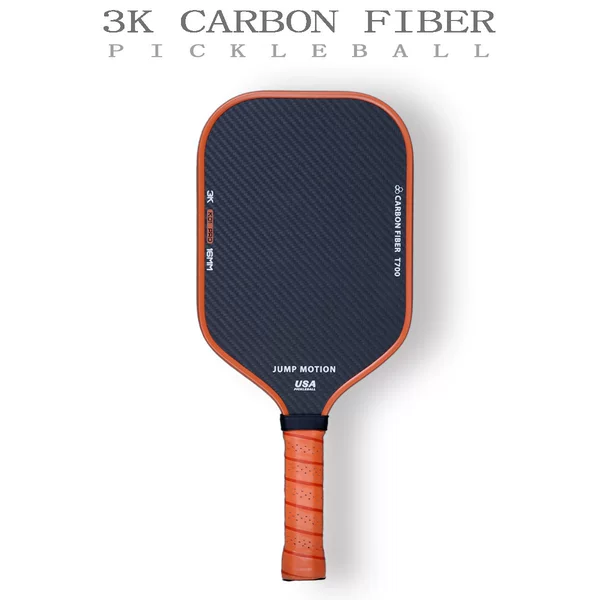 Cross-Border 3K Carbon Fiber Pickleball Paddle with Cloth Texture, High Friction, Outdoor Sports Equipment, Carbon Fiber Pp Honeycomb Paddle Board