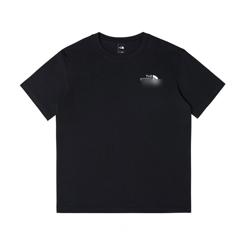 2026 North Face Men's and Women's Pure Cotton Short-Sleeved Sports Couple's Pure Cotton Solid Color Loose T-Shirt 2026 North Face Men's and Women's Pure Cotton Short-Sleeved Sports Couple's Pure Cotton Solid Color Loose T-Shirt