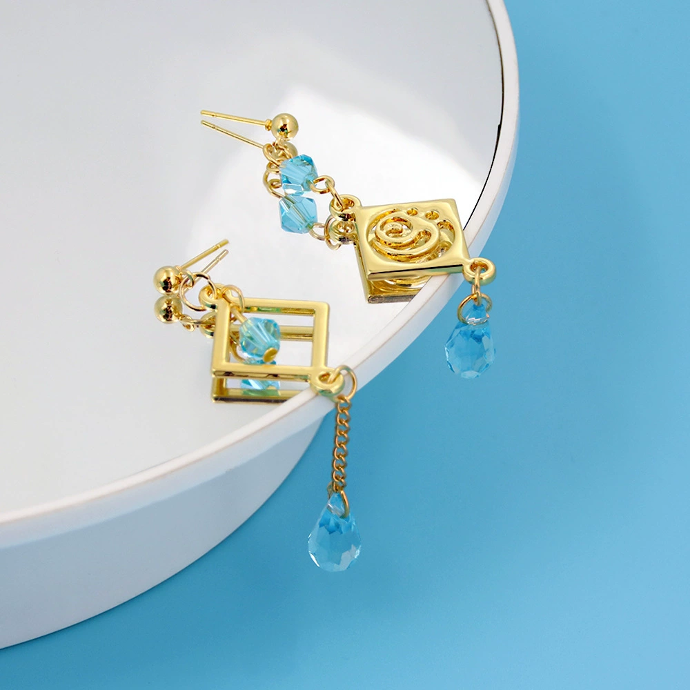 Серьги с кисточками в стиле мультфильма, косплей