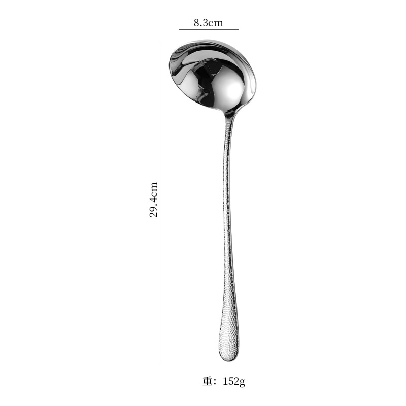 高級ホテル・レストラン向け304ステンレス製、槌目柄の高級食器（ナイフ、フォーク、スプーン、ティースプーン、ティーフォーク）|undefined