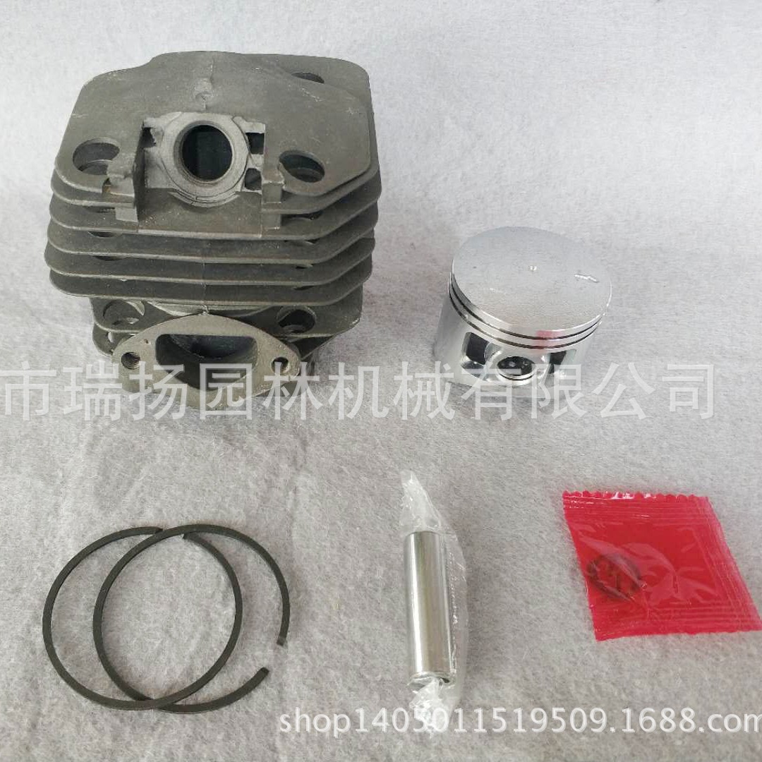 供应高品质5200油锯气缸总成（气缸+活塞+活塞环+活塞销）