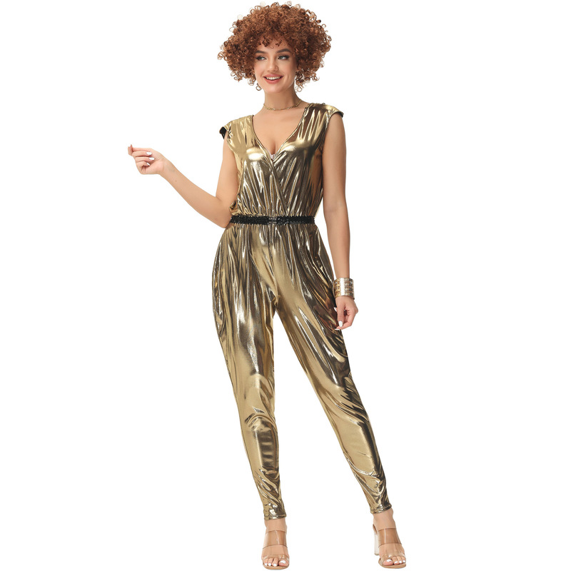 M-Xl Carnival Party Retro 80S Hip-Hop Disco Costume Music Festival Disco Stage Performance Costume