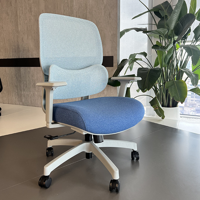 Ergonomic Office Chair, Staff Chair, Long-Term Sitting, Not Tired, Rotating Lifting Mesh Chair, Comfortable and Transparent Staff Chair, Office Chair