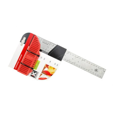 Функциональная прямоугольная линейка KAPRO 309 [40 см] деревообрабатывающая линейка израильская маркировочная линейка может быть превращена на фиксированной рамке для снятия фаски