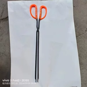 Оптовая красная пластиковая изгиб Огненные щипцы угольные шарики