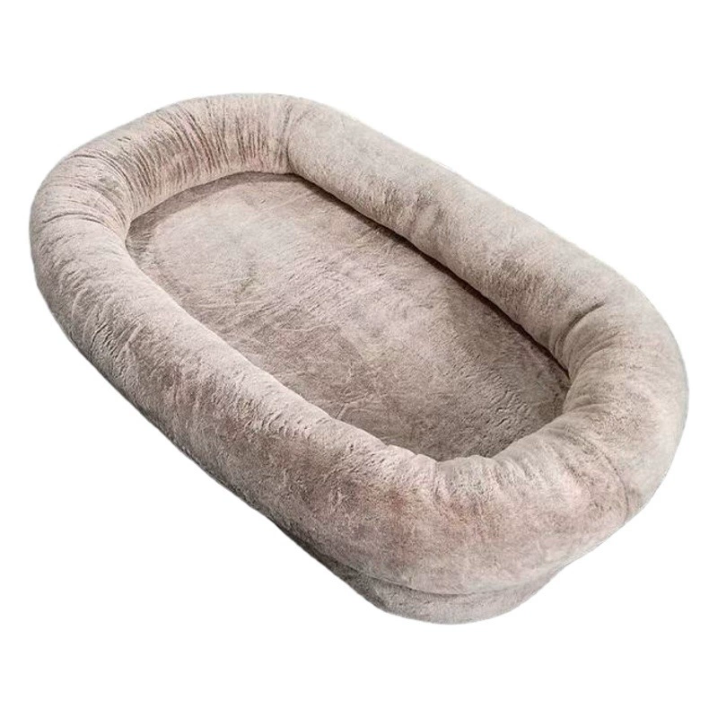 Человеческого питомника ленивый диван татами Народной конуры плюшевые Круглый Питомник собака кровать губка собака коврик