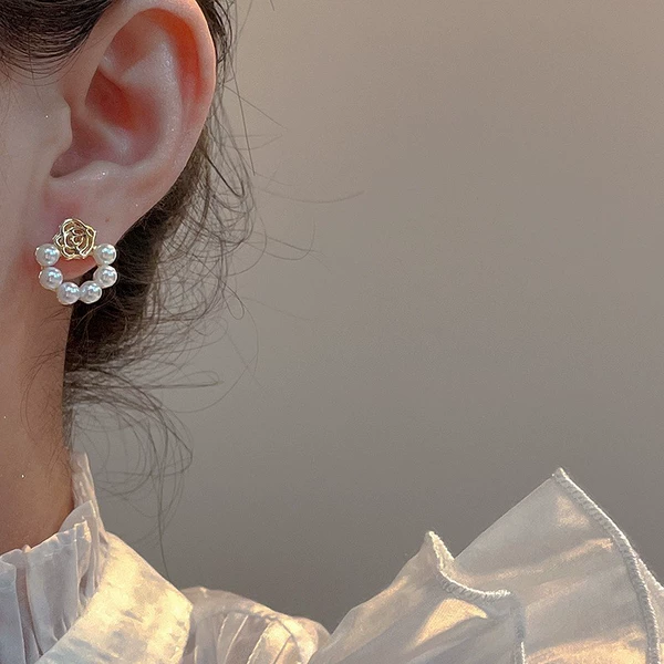 Rose Poetry Earrings EH0092A