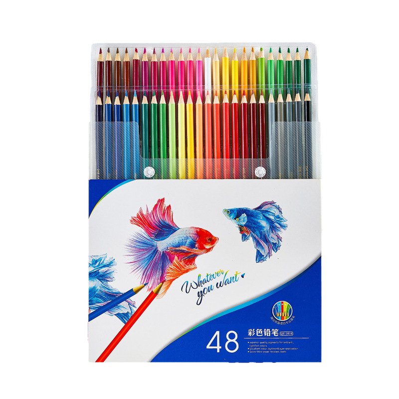 180色プロフェッショナル油性水溶カラー铅クロスボーダー72色铅笔48色絵画セット美术画材ペン|undefined
