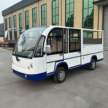 电动货车四轮摆渡车带斗德武旭赢定制2座5座场内载货转运车观光车