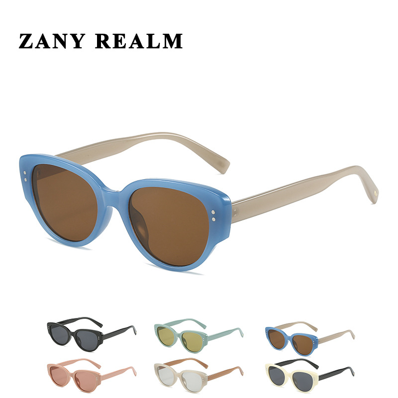 Corea retro CAT EYE gafas de sol chica caliente de moda personalizada sol a prueba de sol gafas de sol a prueba de Wang Jia Internet celebridad ins fabricante en stock